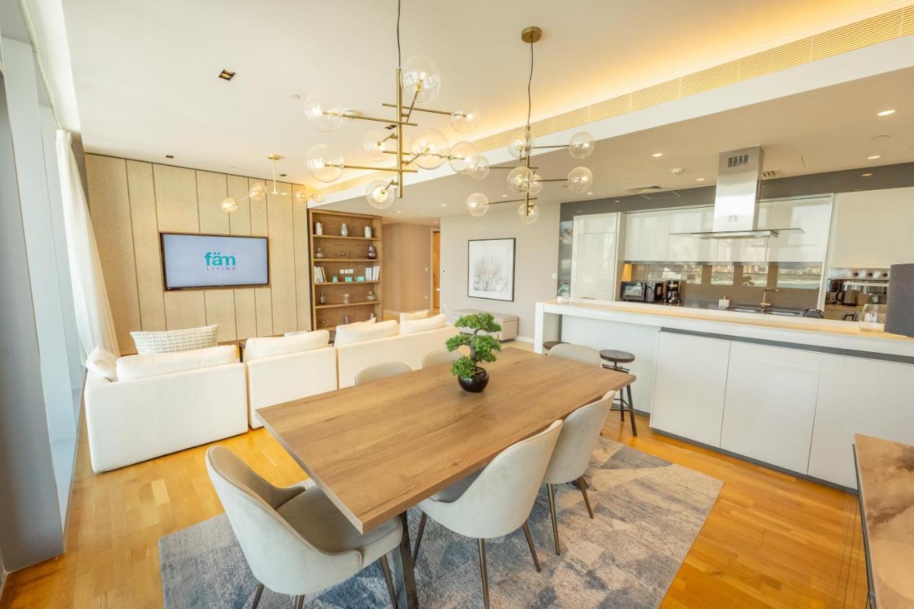 Ferienwohnung Fam Living Bluewaters - Island Living - Ain Dubai & Sea View Exterior foto
