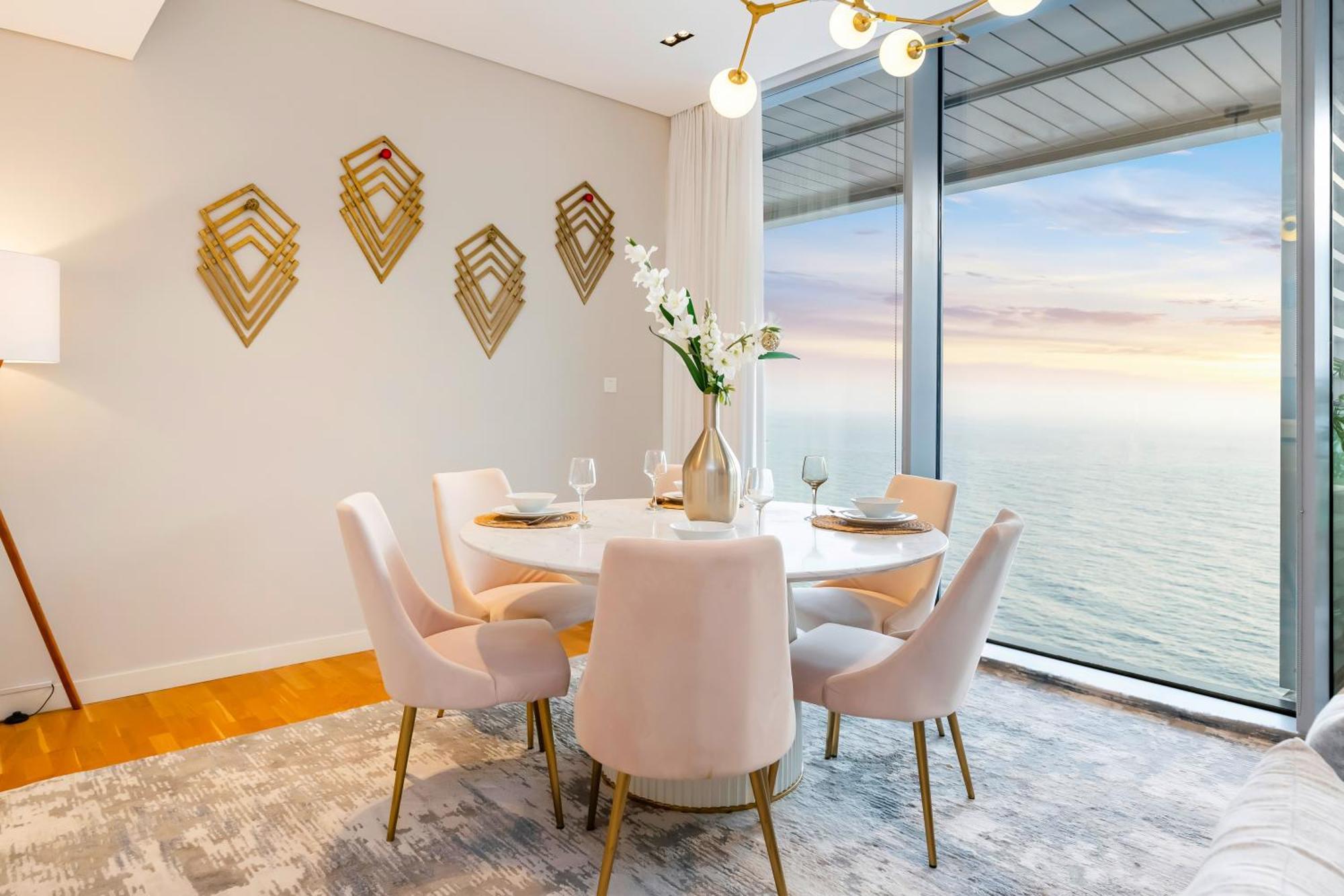 Ferienwohnung Fam Living Bluewaters - Island Living - Ain Dubai & Sea View Exterior foto