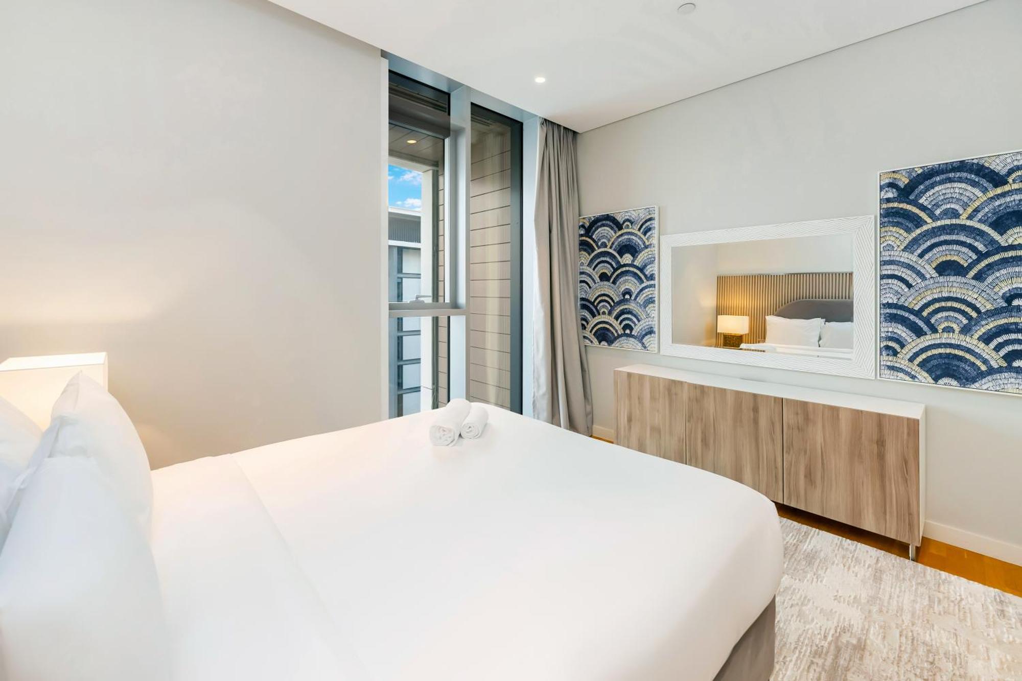 Ferienwohnung Fam Living Bluewaters - Island Living - Ain Dubai & Sea View Exterior foto