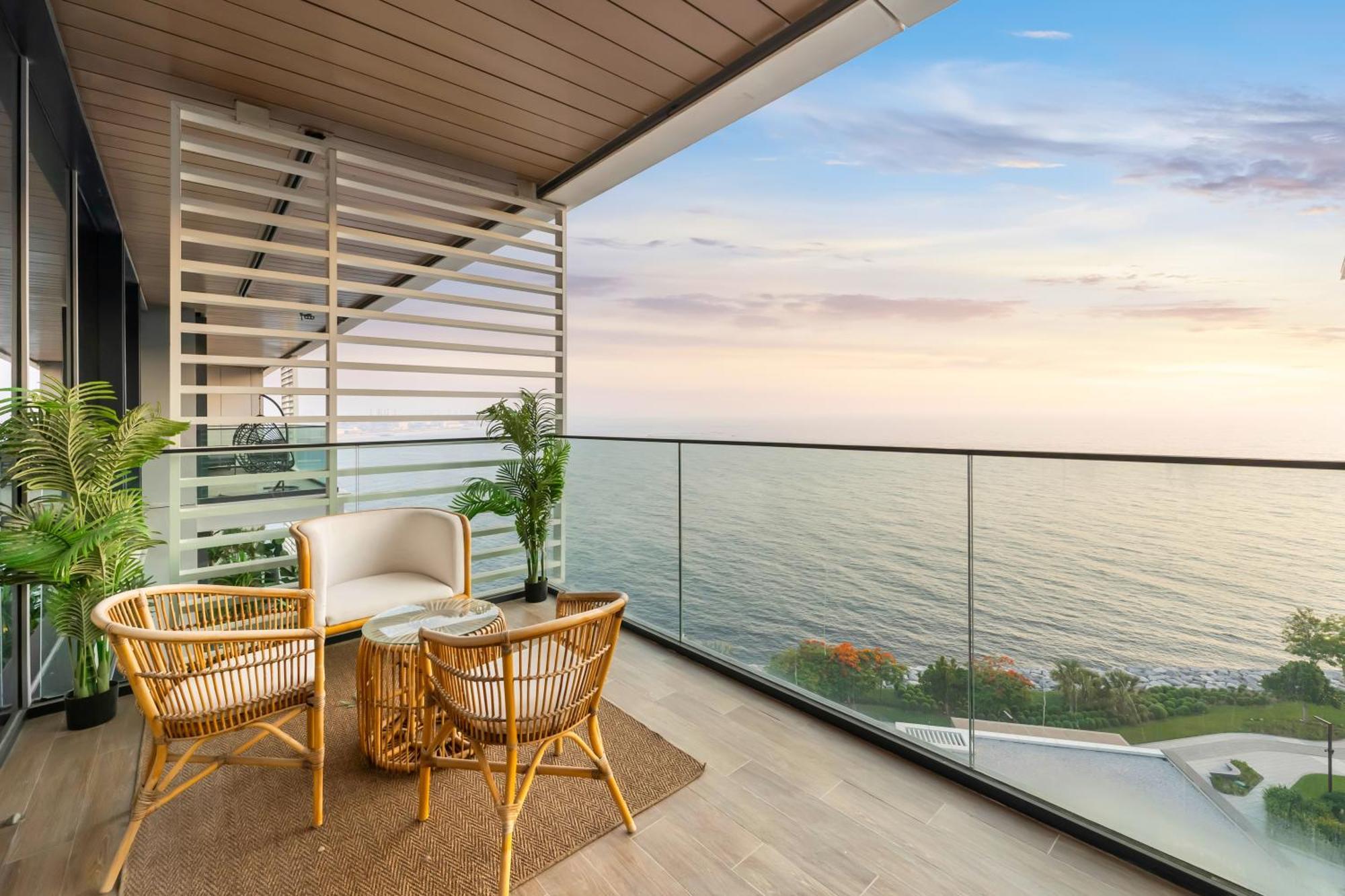 Ferienwohnung Fam Living Bluewaters - Island Living - Ain Dubai & Sea View Exterior foto